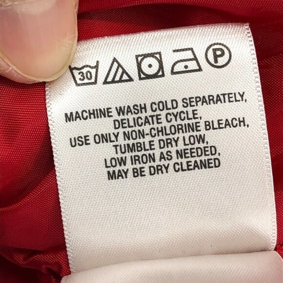 Anthropologie Vanessa Virginia Red Floral Corduroy Knee length pencil skirt Sz 8 - Picture 12 of 16